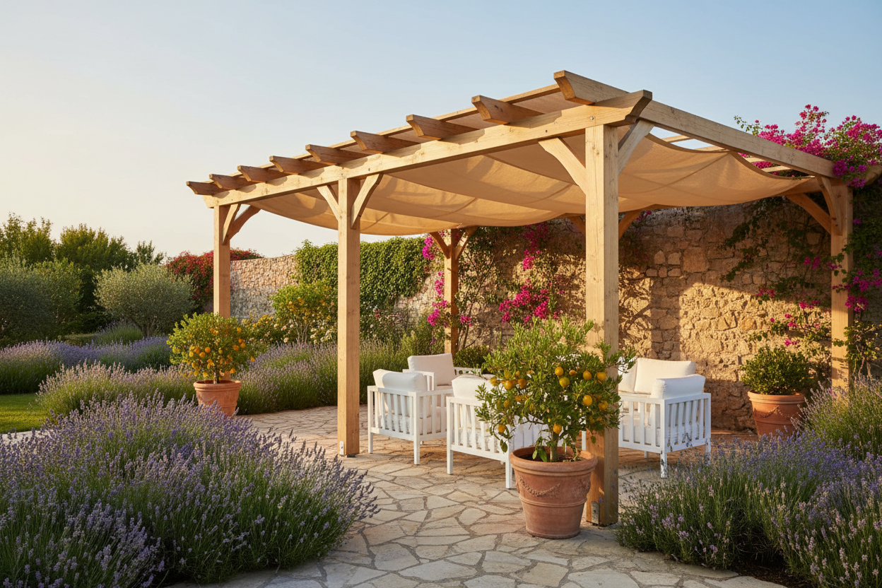 toile de pergola