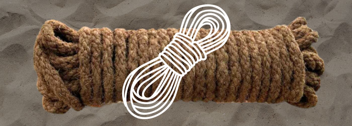 corde en fibre de coco