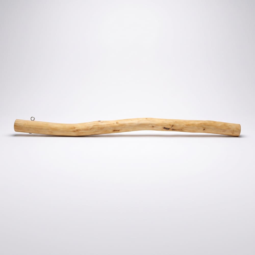 Mât en bois pour toile coco