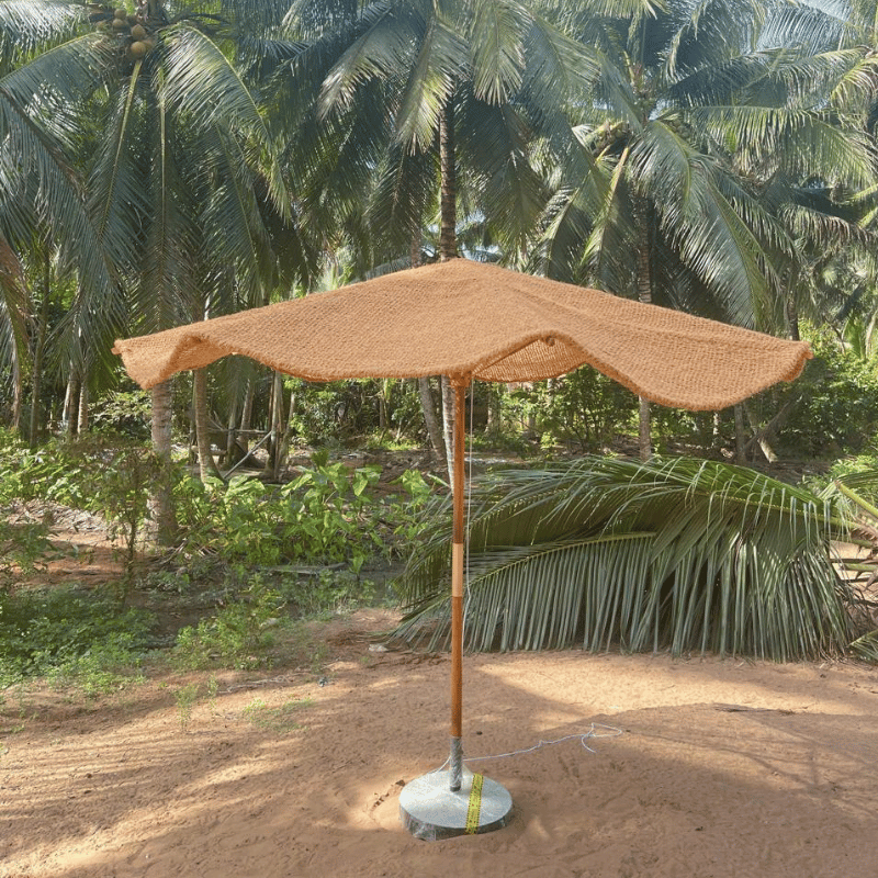 parasol fibre de coco
