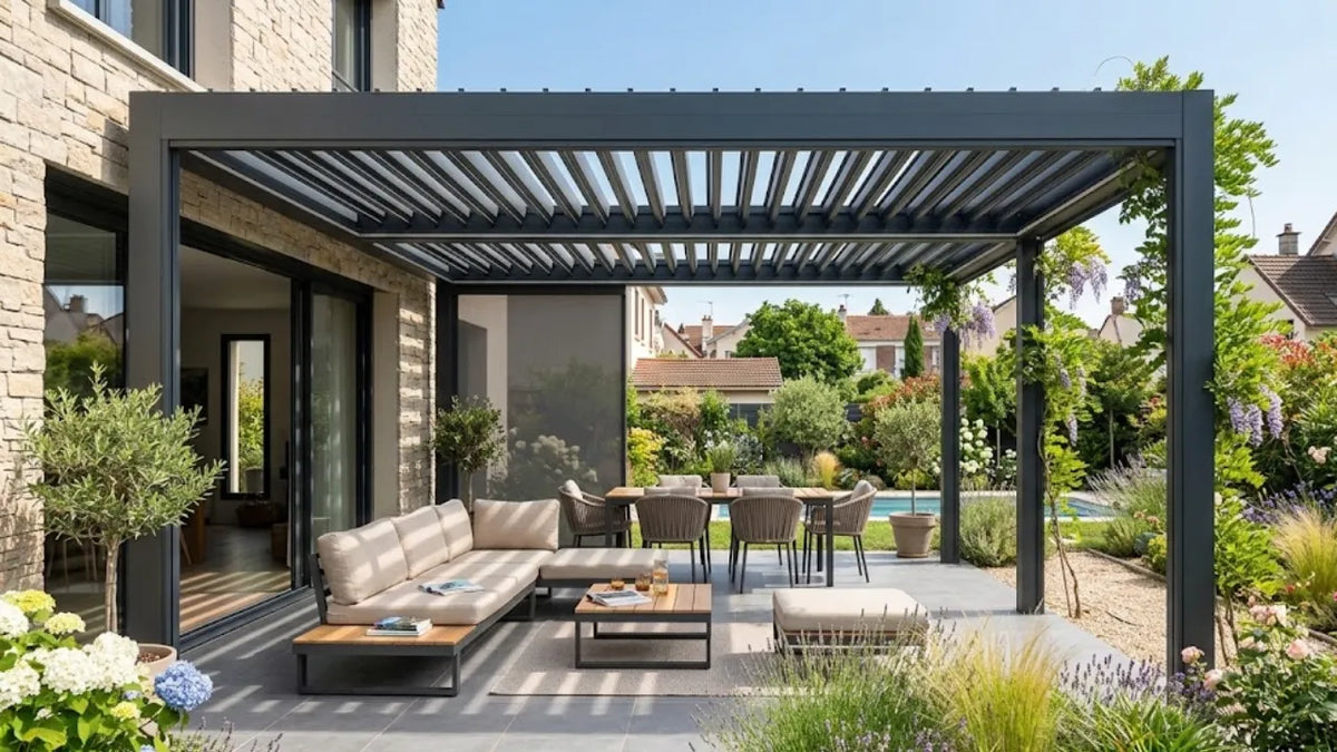 Pergola bioclimatique