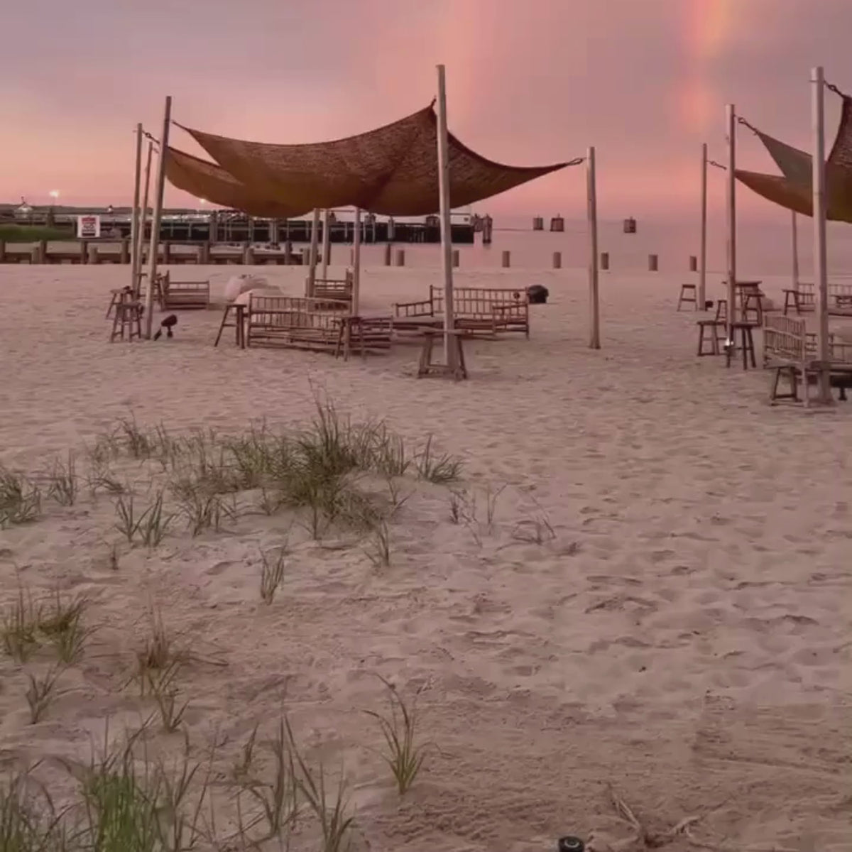 video toile de coco plage